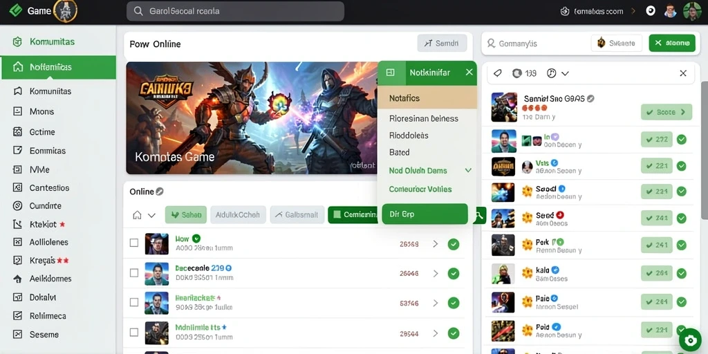 idrking - Layar permainan menampilkan tantangan baru.
