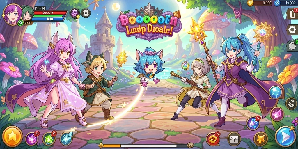 mdg188 - Tangkapan layar kegiatan multiplayer dengan teman.
